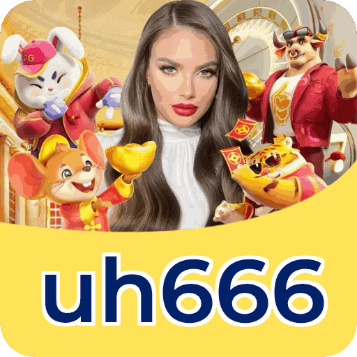 Números do app uh666 em material de marketing — ilustração, não auditoria